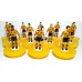 Subbuteo Andrew Table Soccer Wolverhampton Wanderers F.C 2018-19 on Classic Hasbro Bases